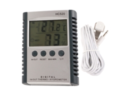 Aetheria termômetro Higrômetro Digital Lcd Medidor Temperatur Humidade Interior Exterior com Tela Grande