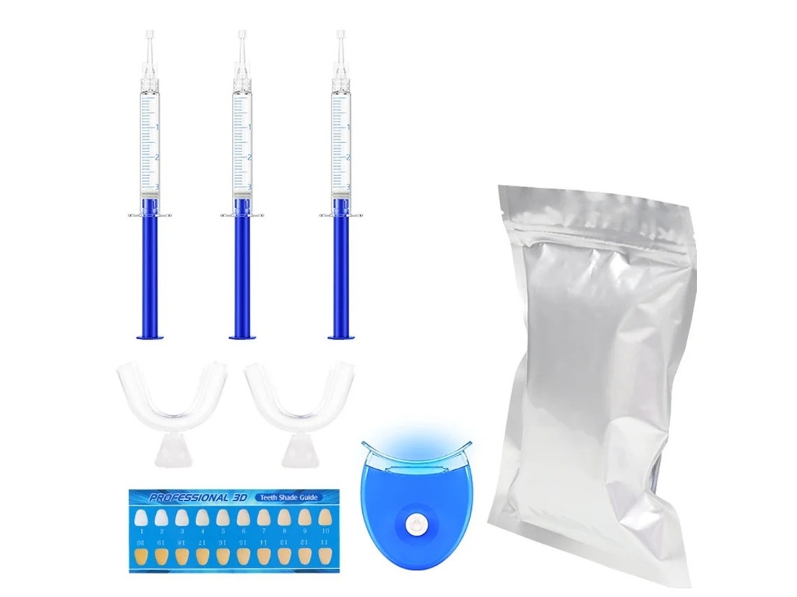 Kit De Branqueamento Dentário Yizhood Lt 01 Azul