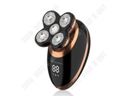 Máquina de barbear elétrica com display digital inteligente à prova dágua para homens Cabeça de barbear com cinco lâminas INNOVTEC