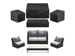 Conjunto De 4 Capas Impermeáveis 420d Para Móveis De Jardim Tekmaquinas