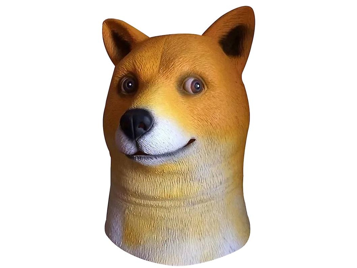 1Pcs Máscara de Cachorro para Decorações de Halloween ALLINLESS
