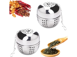 2 Peças De Infusor Chá Em Aço Inoxidável, Infusor De Chá, Infusor De Chá Str