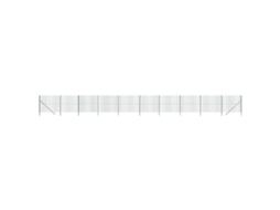 Wire Mesh Fence, Wire Mesh Fences Vidaxl Verde Aço (1.8 X 25 M)