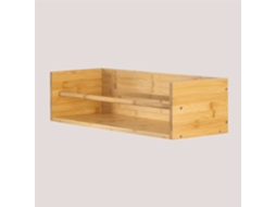 Sklum Estante De Parede ↔︎ 60 Cm Em Bambu Gurgen Bambú  Bambu