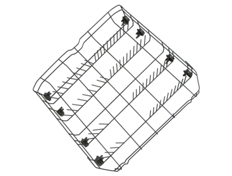 Tope Delantero Cesto Lavavajillas Arcelik Compatible Con Beko 1887460200 - Foto 13