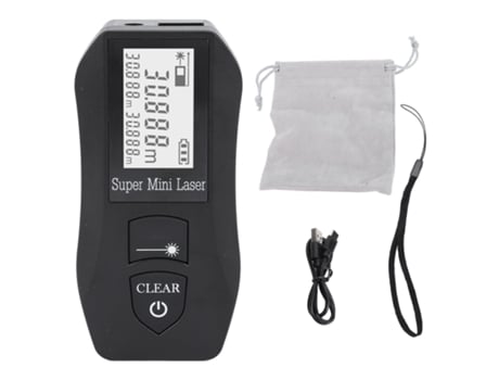 Medidor Laser De Distância (conexão Bluetooth, Exibição Digital)