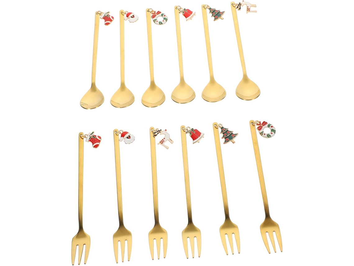 De Colher E Garfo, Utensílios Para Frutas, Artigos De Mesa Para Festas, Uso Doméstico E Eventos Gokoco