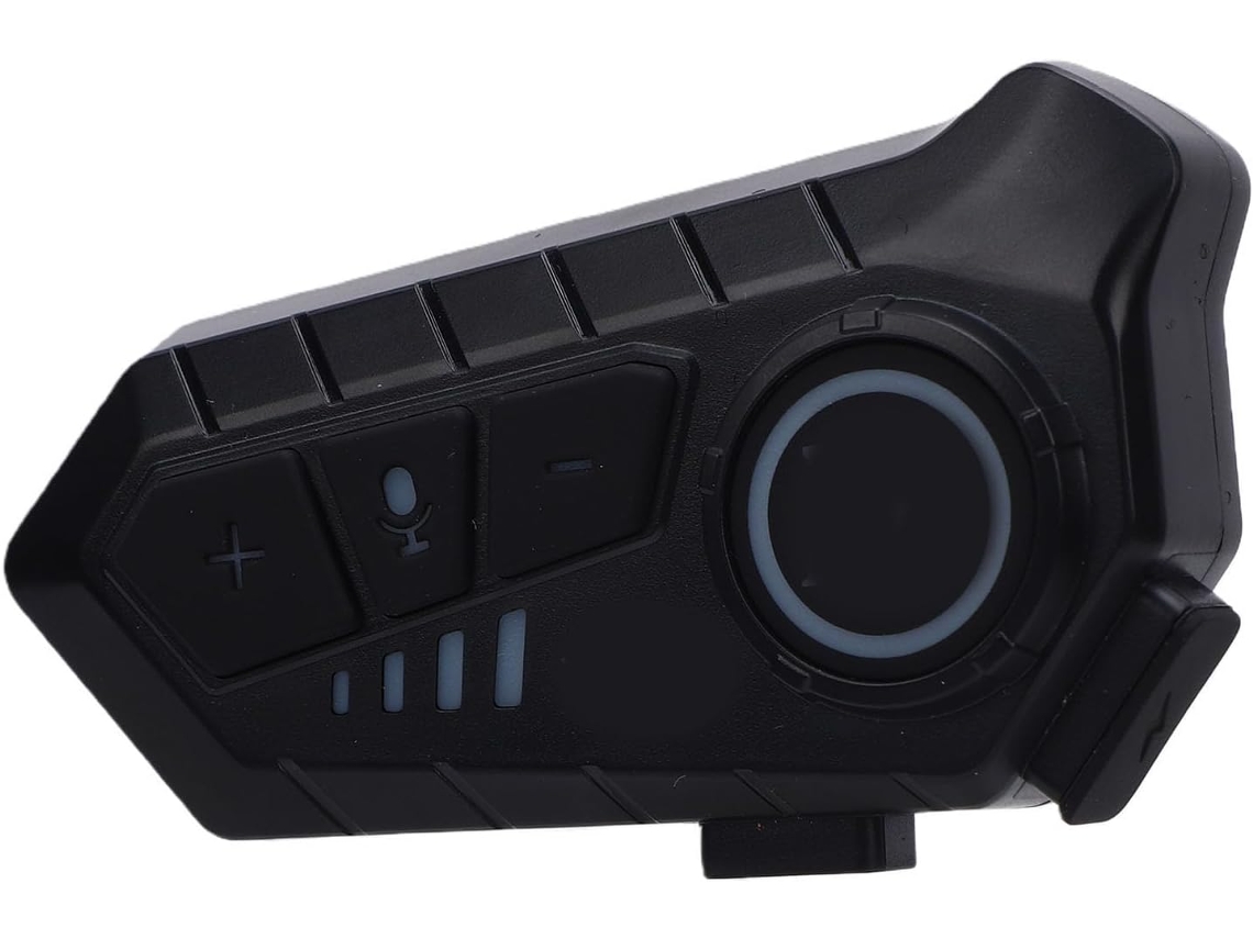 Bewinner Casque De Moto Bluetooth 5.3, Antibruit Étanche Ipx6 Com Haut-parleurs Et Micro Hifi, Éclairage Rvb,