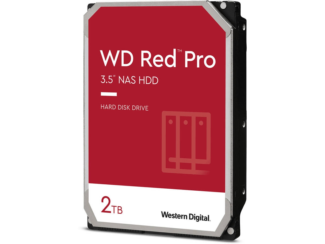 Disco HDD Interno WESTERN DIGITAL RED PRO 6 TB (6 TB - SATA - 7200 RPM)
