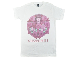 Chvrches Roses T-shirt Unisex Adults Size:l