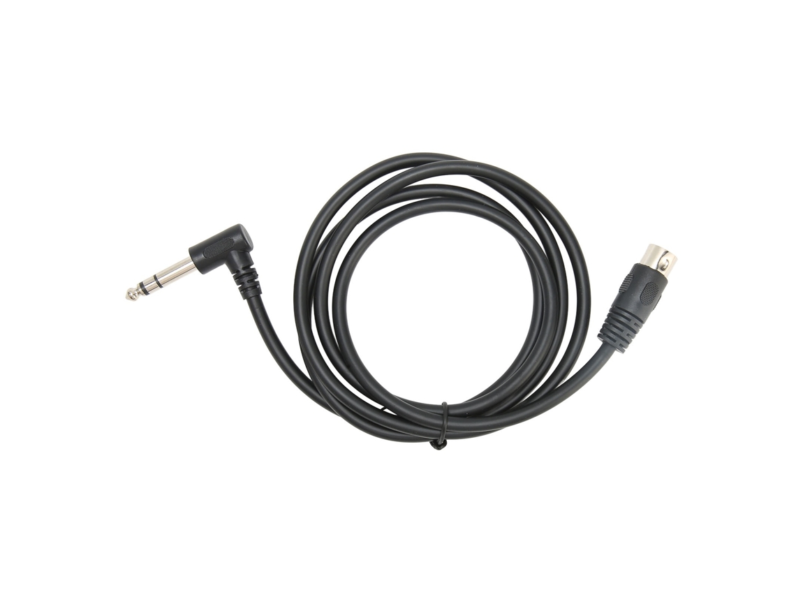 Cabo Lurelia USB Midi Din 5 Pinos 6,35 mm 90° 4,9 Pés, Interface para Teclados, Pianos e Sintetizadores, Microfones