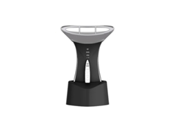 Ferramenta Para Pescoço E Rosto Com Led De 5 Cores Para Cuidados Com A Pele Preto E Prata Yizhood