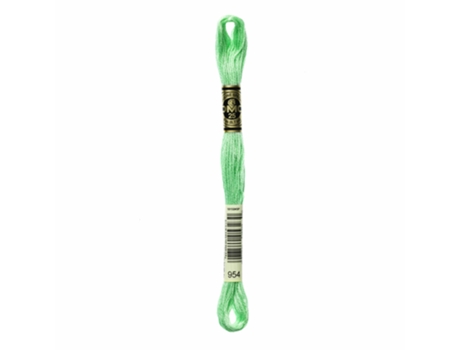 Linha de Bordar DMC Mouline 117Mc Verde 954