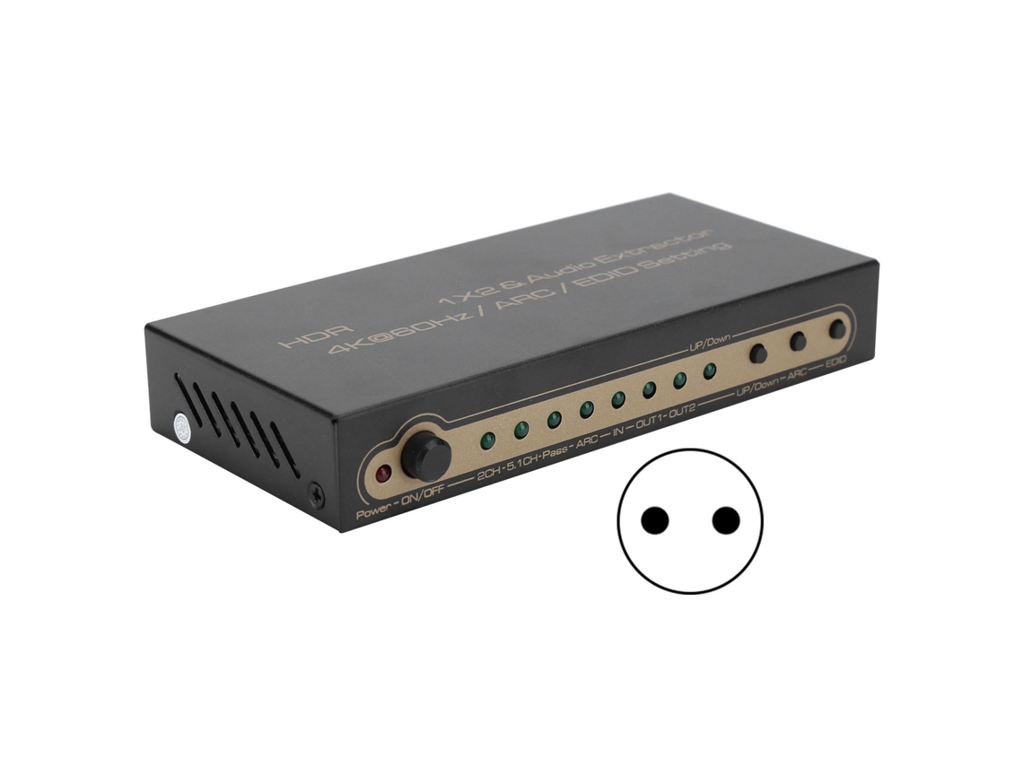 Conector de Alimentação Monosaudio CHABERLU, cobre puro, ouro 24k, fêmea, modelo 100 250vm103g