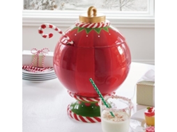 Árvore de Natal com suporte em bacia e divisor de comida em resina para festas LAXISCREED