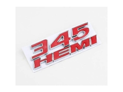 Emblema 3d De Cor Muda Para Carro Em Liga De Metal Hs-cbs, 12.2x4.2x0.2cm, Colocação Em Todo O Carro, China Continental F