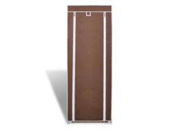 Sapateira | Armário De Sapatos Com Tampa 57 X 29 X 162 Cm Castanho Lovely Home