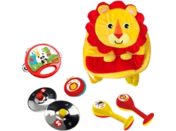 Brinquedo Musical FISHER-PRICE Mochila Leão com Set Instrumento (Idade Mínima: 3 Anos)
