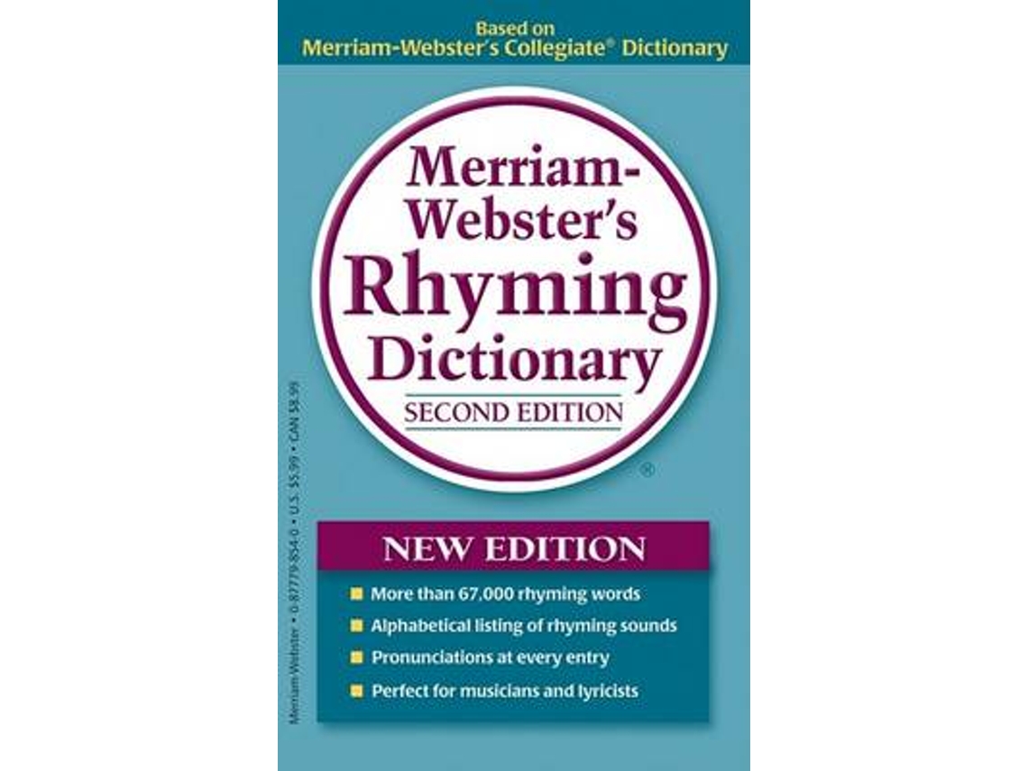 Livro Merriam-Websters Rhyming Dictionary de Merriam-Webster (Inglês)