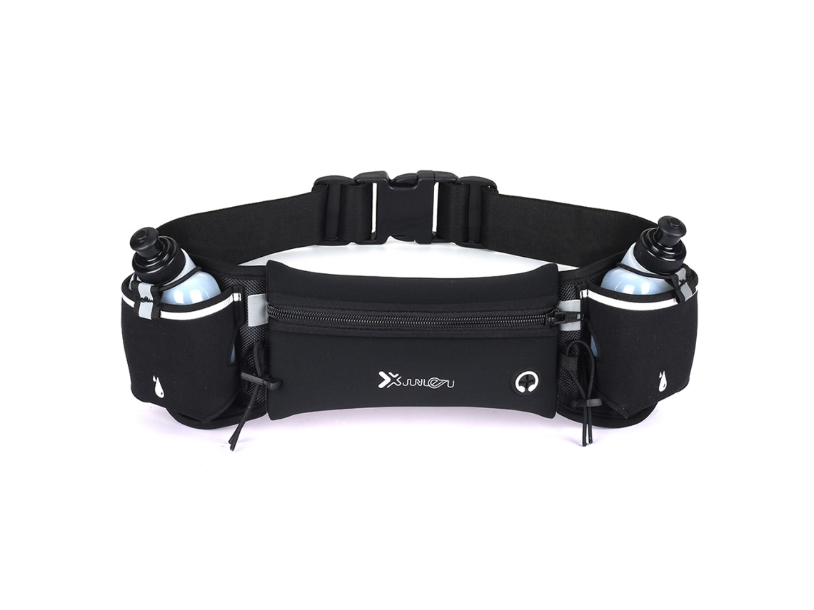 Bolsa Cintura Para Corrida Com Garrafas De Água E Bolsa Para Telefone Impermeável Para Esportes E Fitness