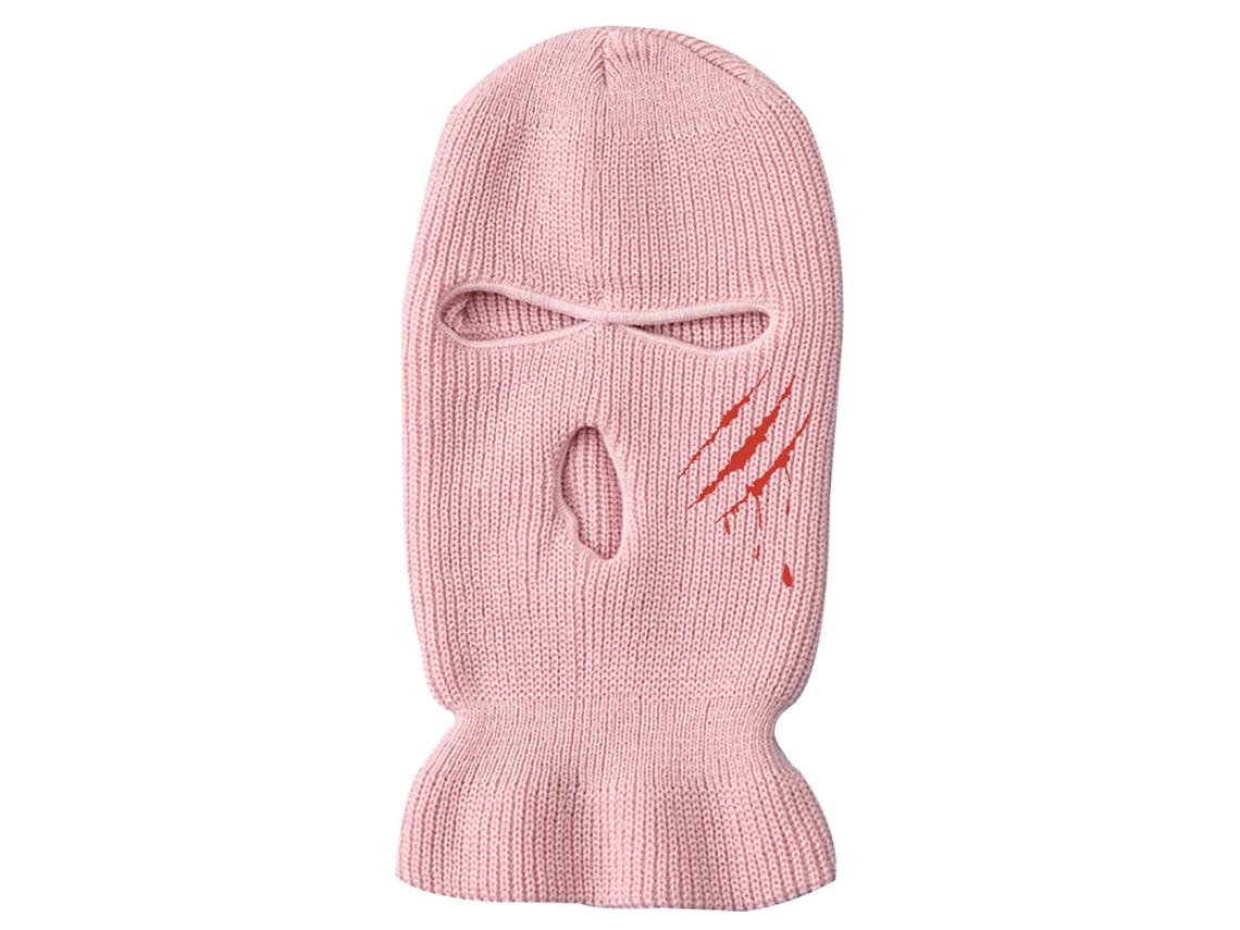 Rebe-máscara Balaclava Tejida De 3 Agujeros Para Calefacción Invierno Viento Resistente Transpirable Para Ski Ciclismo Running Hombres Mujeres