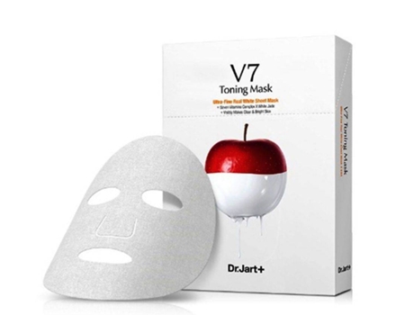 Máscara de Rosto  Dr.Jart+ V7 Ultra-Fine Real White Toning Face Mask Set 5 Un