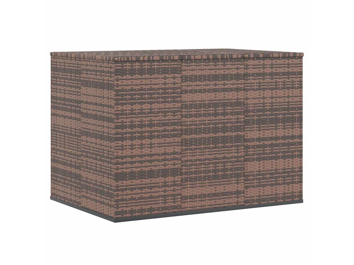 Caixa para Almofadões de Jardim 145x100x103 Cm Vime Pe Castanho MAISON EXCLUSIVE