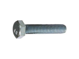 Tornillo hexagonal 8x80 6.8 din 933 presion zinc sin tuerca caja 100