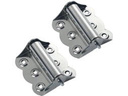 Dobradiça de Aço Inoxidável Conjunto 2 P 61x69mm, Aço Inoxidável