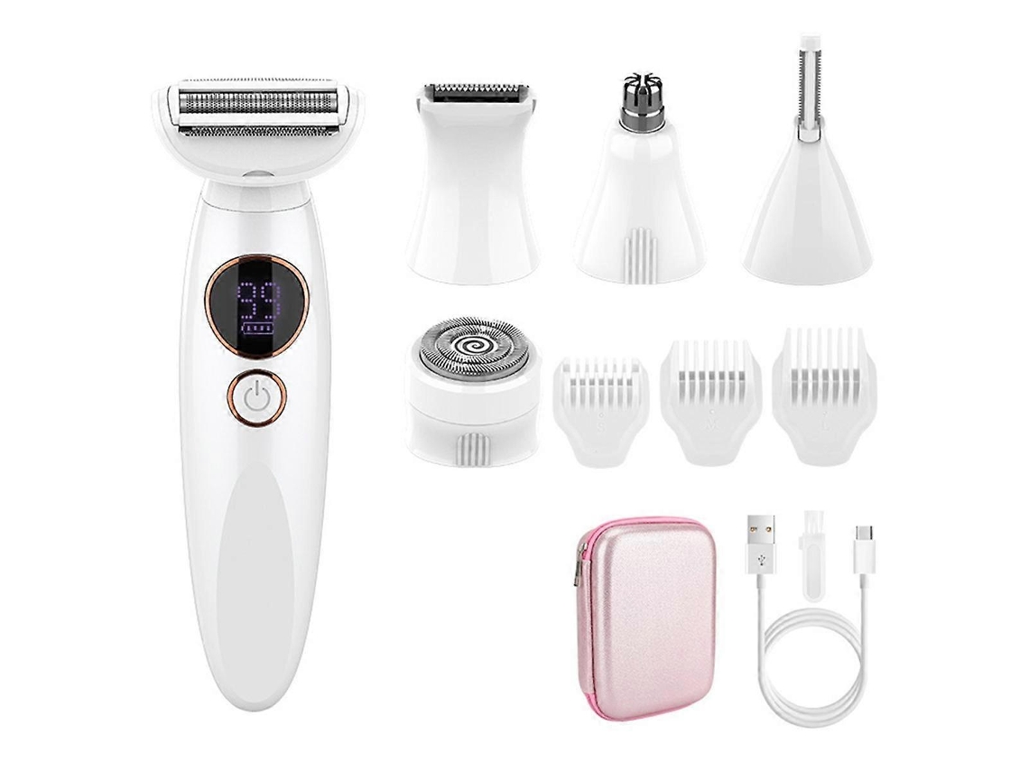 Aparelho Elétrico De Depilação, Barbeador Feminino, Depilador, Aparador Indolor, Para Rosto, Nariz, Pernas E Axilas. Ly Ebike