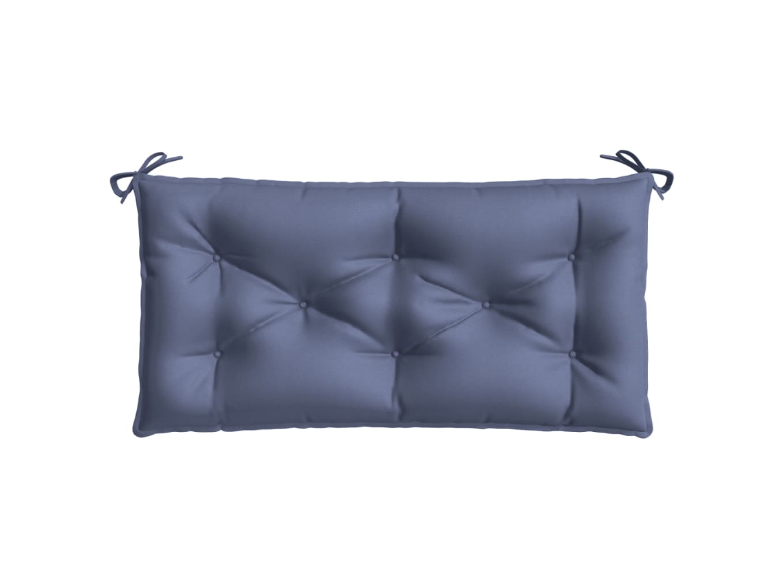 Garden Bench Cushion, Garden Bench Cushions Vidaxl Azul Tecido (110 X 50 X 7cm)