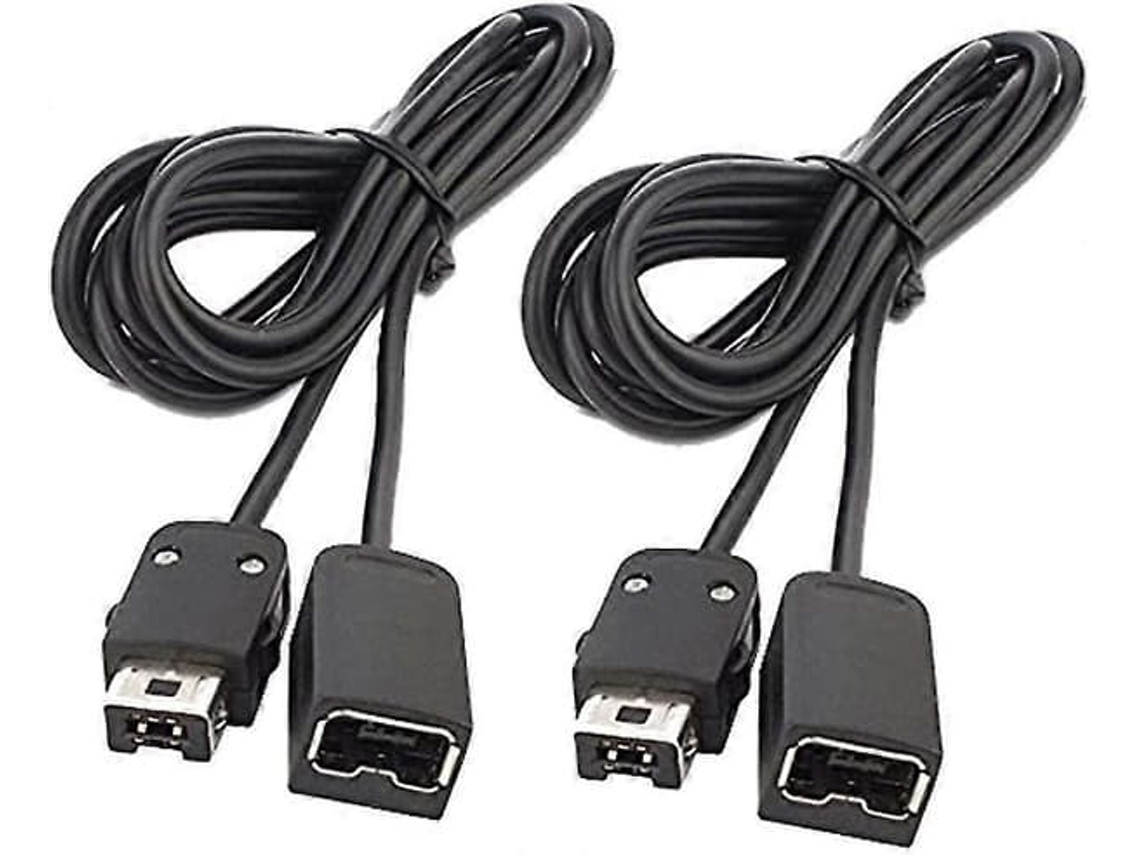 Cabo Extensor Para Comando De Consola, Conjunto De 2 Unidades, 3 M, Compatível Com Snes, Nes