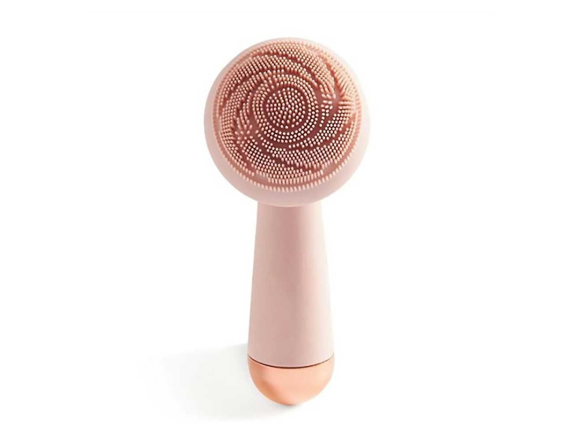 Escova de Limpeza Facial Ultrassônica Silicone, Mini Massageadora para Profunda e Esfoliação da P Ele, À Prova D'água. GOKOCO