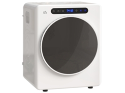 Secador de Roupa Elétrico BTFORUS 1000w 3kg, 6 Modos de Secagem, timer, aço Inoxidável, branco, secagem por Evacuação