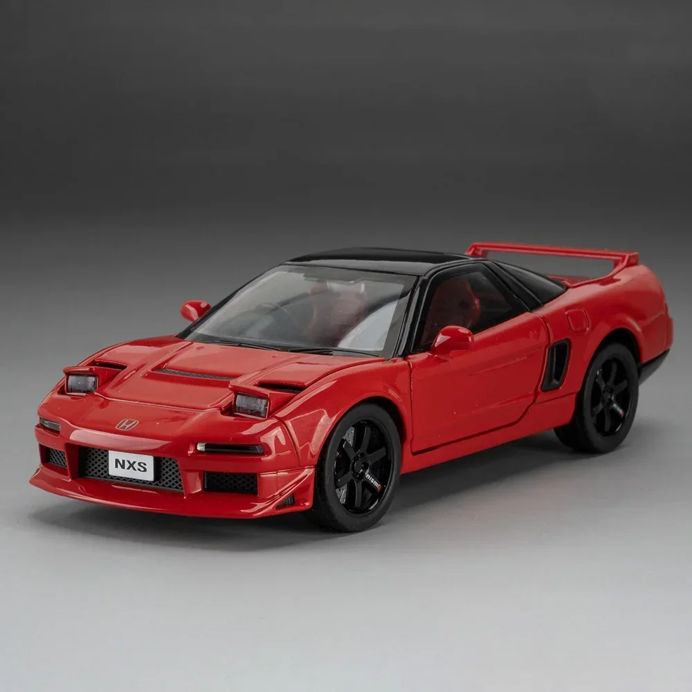 (nsx Vermelho) 1:32 - Miniatura De Carro Esportivo - Fundição Em Metal - Portas Que Abrem