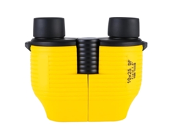Telescópio Portátil 10x25 Binóculos Hd Telescópio De Alta Potência Tamanho Compacto Binocular Baixa Luz Para Concerto Bestvite (amarelo)