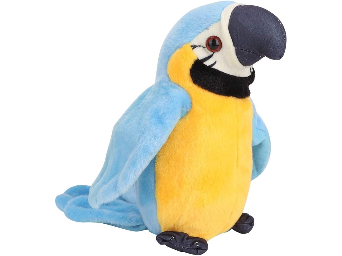 Pelúcia De Papagaio Falante, Mascote De Mímica, Brinquedo Interativo De Papagaio Igvtrade