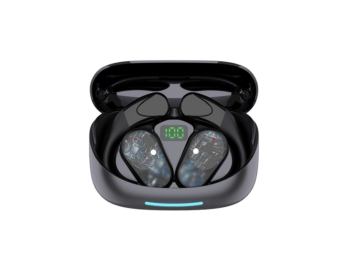 Fone De Ouvido Sem Fio Bluetooth 5.3 Com Visor Digital Inteligente, Fone De Ouvido Empresarial De Última Geração. Ly Ebike