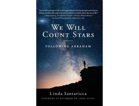 Livro We Will Count Stars Following Abraham de Linda Santavicca (Inglês)