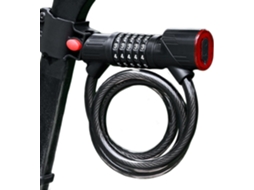 Para Bicicleta, Cadeado Antifurto Elétrico Com Combinação E Luz Gokoco