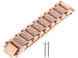 Pulseira Feminina Em Aço Inoxidável Compatível Com Relógios E Elegante.