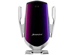 Carregador Sem Rápido Carro Fixação Inteligente para iPhone 8/XR YIZHOOD Prateado