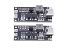 2 Peças Módulo Carregador de Bateria 2s Type C para 8.4v Boost Bateria de Lítio Resistente Ao Desgaste 1a
