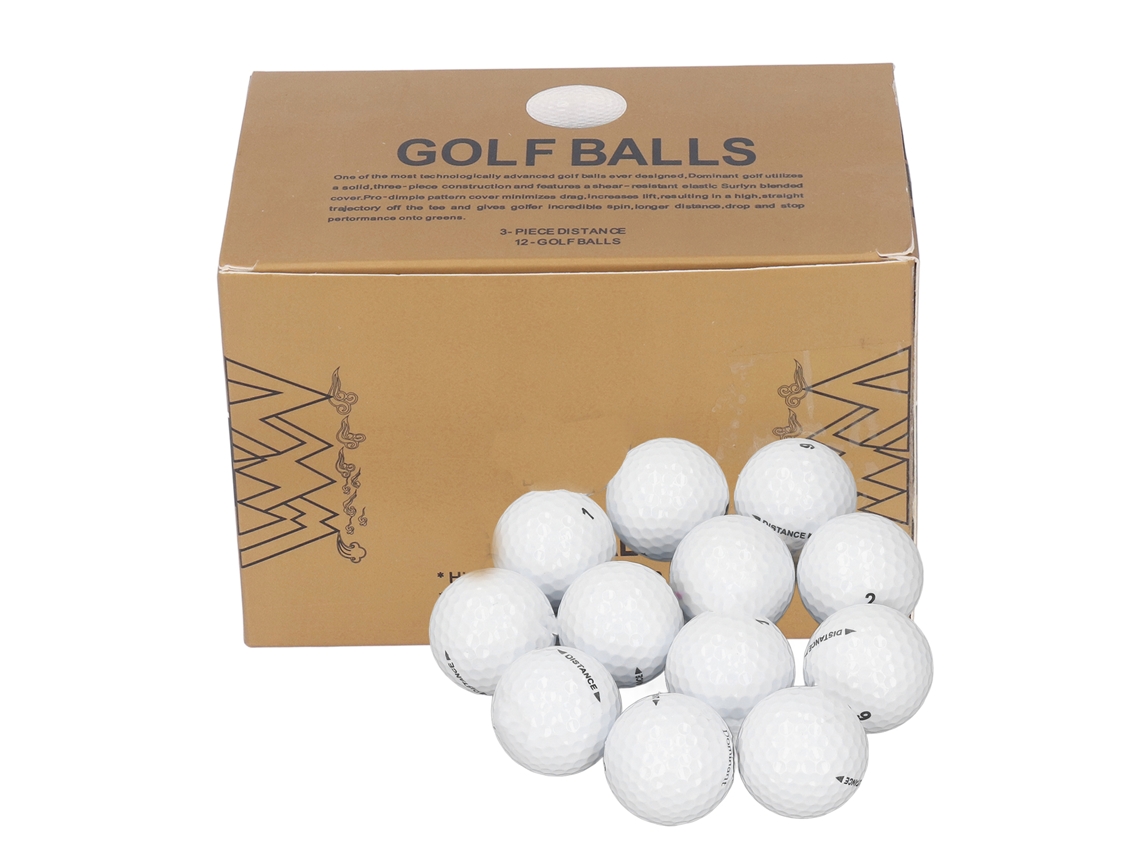 Laxiscreed Bolas De Golfe 12 Peças Leves Para Treino E Prática