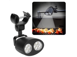 Luz Churrasco Led Clipe Ajustável 5 Leds P Churrasqueira ZYBLSSBB