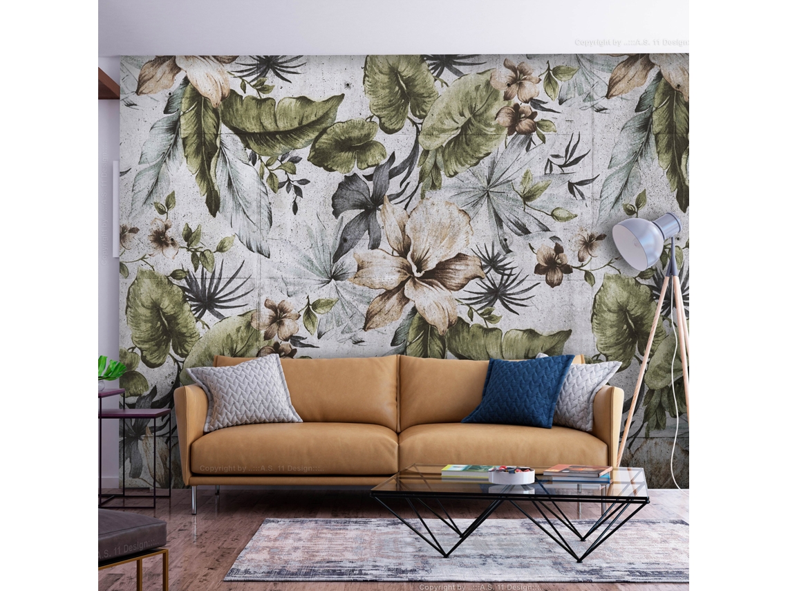 Papel de Parede ARTGEIST Vegetation of the City - Second Variant (100x70)