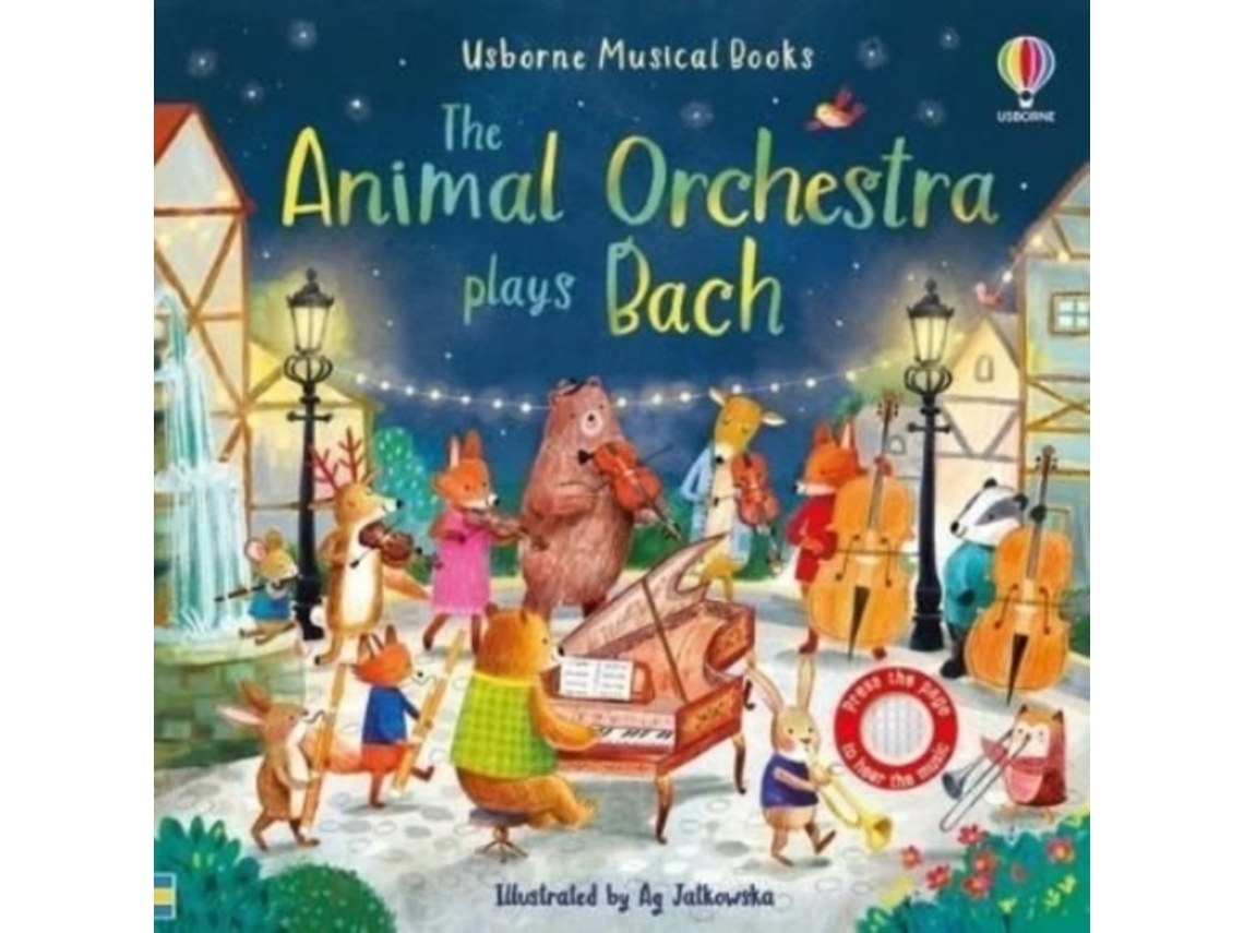 Livro The Animal Orchestra Plays Bach De Sam Taplin (inglês)