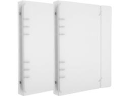 Conjunto de 2 camadas transparentes para arquivo com data de impressão