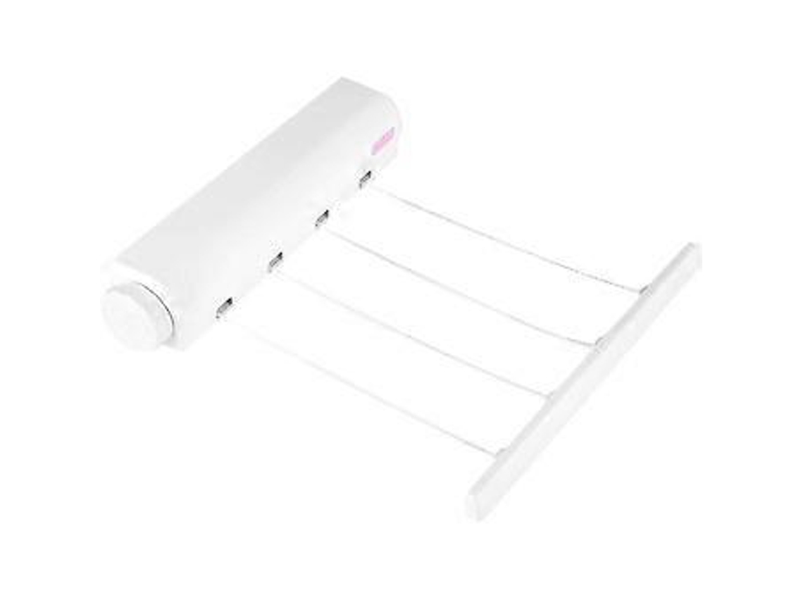 Varal retrátil Slowmoose de 3,2 m com 4 varais de jardim retráteis de alta resistência.