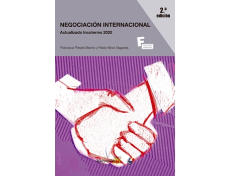 Livro *Negociación Internacional 2ª Ed. de Paqui Peirats Mechó (Espanhol)